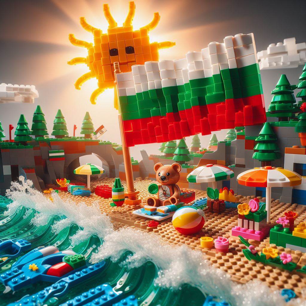 Конструкторы LEGO сборка в клубе на берегу моря . - Лего Клуб